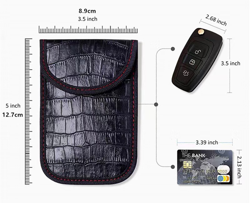 RFID blocking car key Faraday Bag